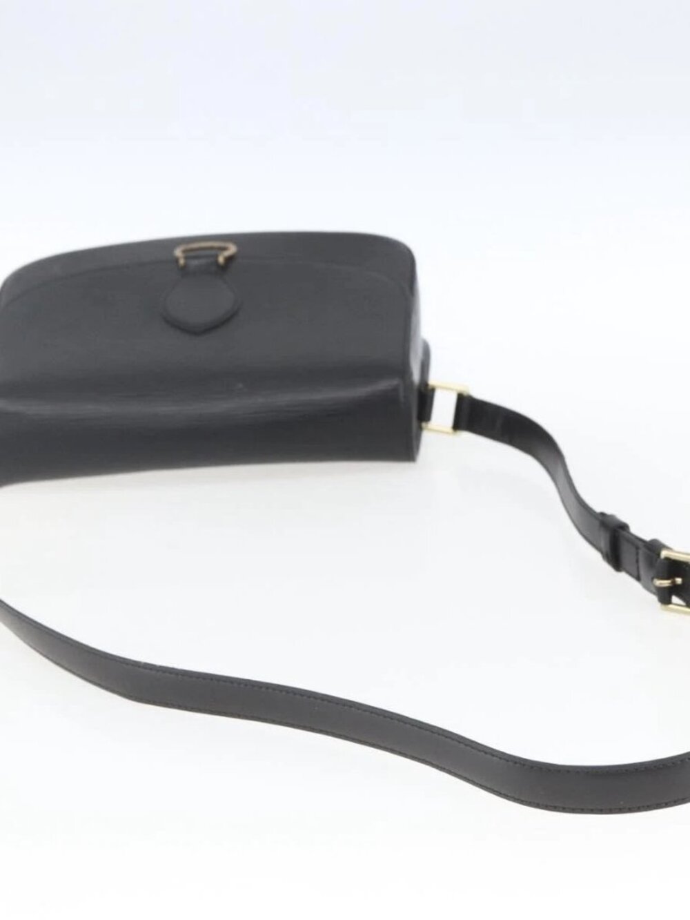 LOUIS VUITTON Epi Saint Cloud GM Shoulder Bag Black Noir - Picture 7 of 16